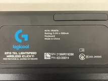 logicool G913 TKL LIGHTSPEED ワイヤレス ゲーミングキーボード PC周辺機器 ロジクール 中古 T8640993_画像9