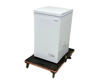 IRIS OHYAMA ICSD-6A-W アイリスオーヤマ 冷凍庫 63L 上開き 2022年製 家電 中古 楽 M8631171_画像1