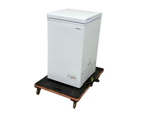 IRIS OHYAMA ICSD-6A-W アイリスオーヤマ 冷凍庫 63L 上開き 2022年製 家電 中古 楽 M8631171