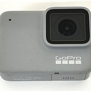 GoPro ウェアラブルカメラ アクションカメラ HERO 7 WHITE SPTM1 グリップアーム付き 中古 T8653351の画像1