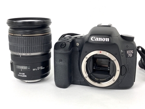 Canon EOS 7D ボディ ZOOM LENS EF-S 17-55mm F2.8 IS USM レンズ セット 中古 Y8630835