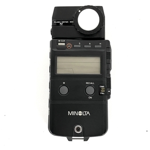 MINOLTA FLASH METER IV 露出計 カメラ周辺機器 中古 Y8655258の画像1