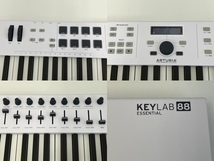 ARTURIA KeyLab Essential 88 88鍵 ホワイト MIDI キーボード アートリア キーラボ エッセンシャル 中古 Z8627909_画像3