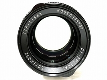 銘匠光学 TTArtisan 50mm F1.2 APS-C 単焦点 レンズ 一眼カメラ マニュアルフォーカス 中古 良好 O8548179_画像4