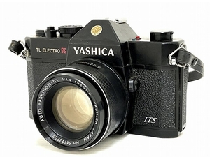 YASHICA TL ELECTRO X ITS AUTO YASHINON DX F1.4 レンズセット フィルムカメラ ヤシカ ジャンク O8581881