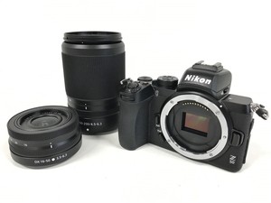 Nikon z50 DX 16-50 DX 50 250 Kit NIKKOR Z DX 元箱 付き バッテリー カメラ レンズ 中古 美品 F8664504