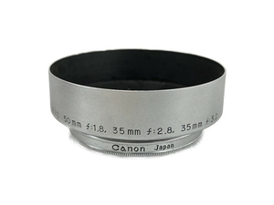 CANON SERIES VI 40mm メタルフード 50mm F1.8 35mm F2.8 35mm F3.2用 革ケース付 中古 N8629644