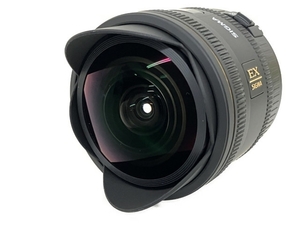 SIGMA シグマ 10mm F2.8 EX DC FISHEYE HSM 一眼レフカメラ用 魚眼レンズ Canon用 中古 T8641909