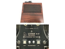 【引取限定】 LUXMAN M-07 ラックスマン ステレオパワーアンプ 逸品 名機 中古 直 O8657651_画像10