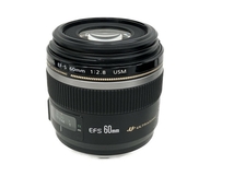 Canon MACRO LENS EF-S 60mm 1:2.8 USM キャノン カメラ レンズ 中古 良好 S8652269_画像1