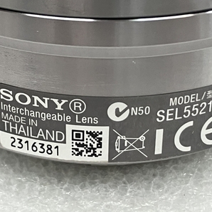 SONY SEL55210 E F4.5-6.3 55-210mm OSS フード付き ソニー 中古 S8636487の画像8