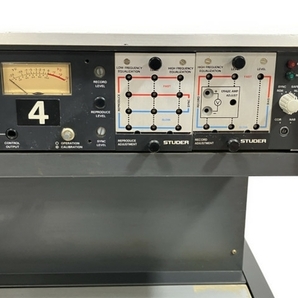 【引取限定】STUDER A80 1/2 テープレコーダー オープンリールデッキ オーディオ 音響機材 ジャンク 直 T8340644の画像6