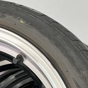 【引取限定】RAYS VOLK RACING ホイール TE37 KCR 2016年 GOODYEAR タイヤ EAGLE LS2000 165/50R16 4本セット 中古 直 Z8453433の画像4