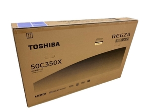 TOSHIBA レグザ 50c350x 50インチ 液晶 テレビ 家電 未使用 未開封 楽 B8629877