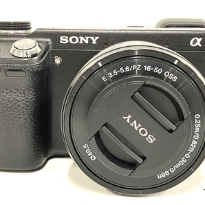 SONY α NEX-6 ボディ SELP1650 3.5-5.6 16-50mm レンズ セット カメラ ソニー 中古 B8657495の画像2