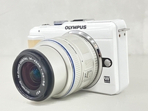 OLYMPUS E-PL1s ボディ M.ZUIKO DIGITAL 14-42mm F3.5-5.6 レンズ セット 中古 K8674224_画像1