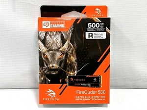 SEAGATE STA025 FireCuda 530 M.2 500GB PCIe Gen4x4 読取速度 7000MB/s SSD ストレージ PC周辺機器 未開封 未使用 H8618581