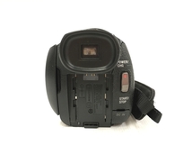 SONY ソニー ビデオカメラ FDR-AX55 ハンディカム ブラック 4K 空間光学手ブレ補正 20倍光学ズーム ビューファインダー 中古 T8592737_画像4