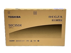 TOSHIBA 東芝 REGZA 50C350X 4K 50型 液晶テレビ 2023年製 未使用 T8668484