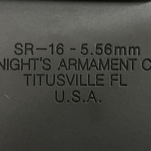 KNIGHT'S ARMAMENT ナイツアーマメント SR-16 STONER RIFLE 電動ガン エアガン トイガン サバゲー 中古 K8674432の画像3