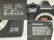 OLYMPUS OM-D E-M1 MarkIII 一眼 ミラーレス カメラ ボディ ブラック オリンパス 中古 S8595718_画像9