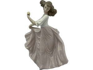 LLADRO 06543 SUMMER BREEZE 優しい風 少女 人形 リヤドロ 陶器 中古 C8643103