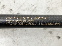 DEPS TGC-70HR/GP SIDEWINDER フェルデランス ロッド 釣具 デプス 中古 M8650932_画像10