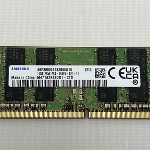 SAMSUNG M471A2K43DB1-CTD DDR4 16GB PC4-21300 ノートPC用 メモリ PCパーツ ジャンク M8663250の画像4
