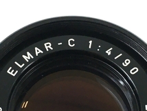 LEICA ELMAR-C 1:4/90 カメラレンズ ジャンク Y8607151_画像3