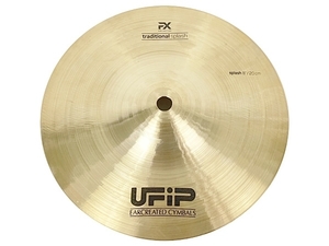 traditional splash UFiP シンバル 8インチ EARCREATED CYMBALS スプラッシュ 打楽器 中古 良好 Y8615975