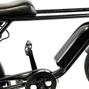 BRONX BUGGY 20 ブロンクス バギー / E-bike 電動アシスト自転車 / マットブラックカラー 前カゴ装着済み 中古 T8661546の画像3