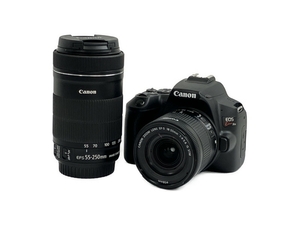 Canon EOS kiss X10 デジタル一眼レフカメラ 18-55mm 55-250mm ズームレンズ2個付 中古 N8662122