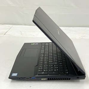 ユニットコム LEVEL∞ ノートPC Core i7-8750H 16GB SSD 512GB GeForce GTX 1060 Mobile WIN11 15.6インチ FHD 中古 美品 T8623402の画像5