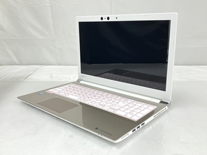 TOSHIBA dynabook ノート パソコン i7 8550U 8GB HDD 1TB 15.6インチ FHD Win11 サテンゴールド 中古 良好 T8591202