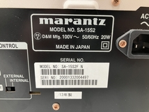 marantz SA-15S2 SACD/CDプレーヤー 2013年製 音響機材 マランツ 中古 良好 O8655574_画像9