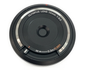 OLYMPUS LENS 15mm1:8.0 ボディキャップ レンズ 0.3mm/0.98ft ft オリンパス 中古 C8672065