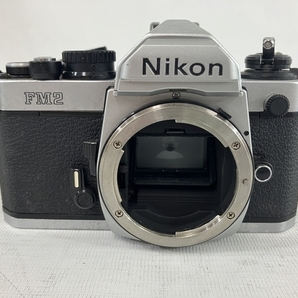 Nikon ニコン New FM2 NIKKOR-N・C Auto 1:2.8 24mm フィルムカメラ 一眼レフカメラ ジャンク N8680191の画像3