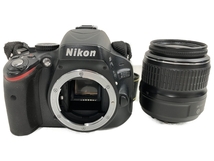 Nikon D5100 AF-S DX NIKKOR 18-55 3.5-5.6G II デジタル一眼レフ レンズセット 撮影 写真 ニコン 訳あり W8672406_画像1