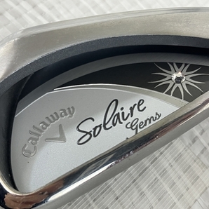 Callaway Solaire gems ゴルフクラブ 12本セット ゴルフバッグ キャディバッグ ゴルフ用品 キャロウェイ 中古 N8684363の画像6