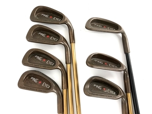 PING EYE2 アイアン 3 4 5 6 9 W S 7本セット 中古 Y8680975