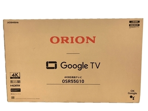 ORION OSR55G10 4K対応 液晶TV スマートテレビ 55インチ テレビ 生活家電 オリオン 未使用 楽B8681419