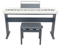 【引取限定】CASIO CDP-S110 電子ピアノ 88鍵盤 スタンド付き 譜面台 椅子付き カシオ 中古 良好 直O8634578_画像1