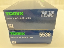 TOMIX 5535 5536 リバーススイッチボックスN セレクタースイッチボックスN 2個セット 鉄道模型 Nゲージ 中古 W8675385_画像9