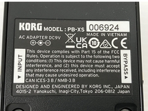 KORG PB-XS ペダルチューナ Pitchblack XS ギター ベース用 コンパクト 音響機材 中古 良好 O8687218_画像8