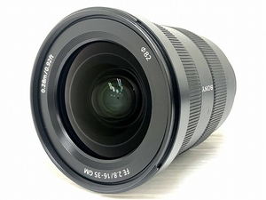 SONY SEL1635GM FE 16-35mm F2.8 GM カメラレンズ 元箱付き カメラ ソニー 中古 美品 O8664373