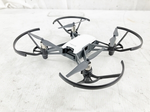 DJI TELLO TLW004 ミニドローン 白 アプリ操作 撮影 カメラ ジャンク W8674669