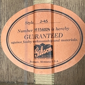 Gibson J-45 ギブソン アコースティックギター アコギ 弦楽器 ジャンク M8498640の画像9