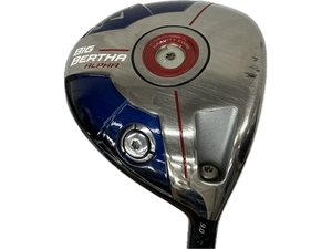 Callaway BIG BERTHA ALPHA ドライバー 9.0 FLEX S ゴルフクラブ キャロウェイ 中古 S8667482