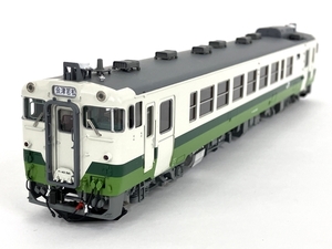 U-TRAINS キハ40-581 東北色 塗装済み完成品 一般型気動車 鉄道模型 HOゲージ 中古 美品 Y8660577