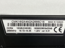 CORSAIR VENGEANCE LPX DDR4 16GB CMK16GX4M2D3200C16 2枚セット メモリ PCパーツ ジャンク W8651575_画像6